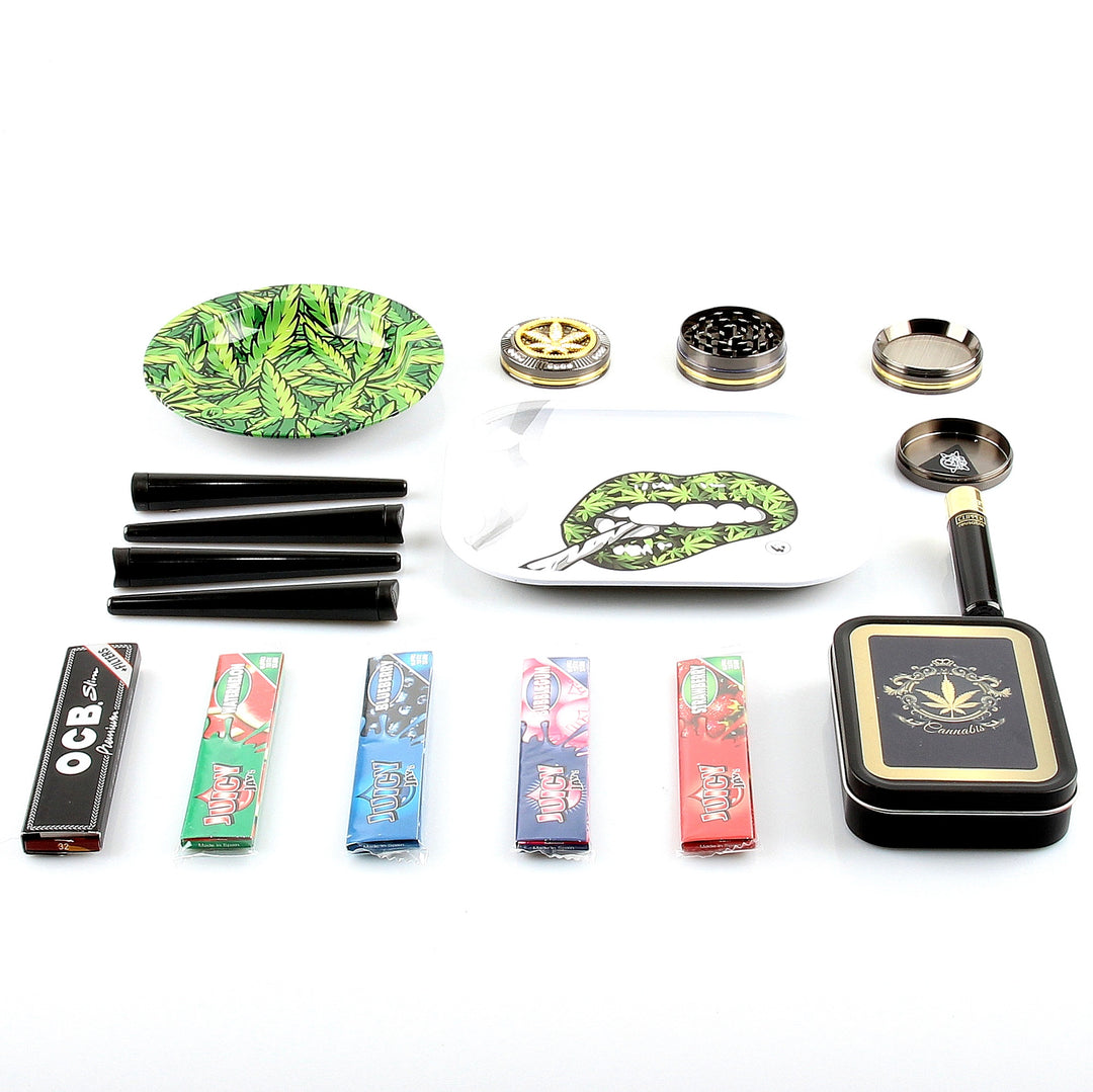avibes Rolling Tray Set Bundle Loot Box Kiffer Starter Kit Weed Vibes 5