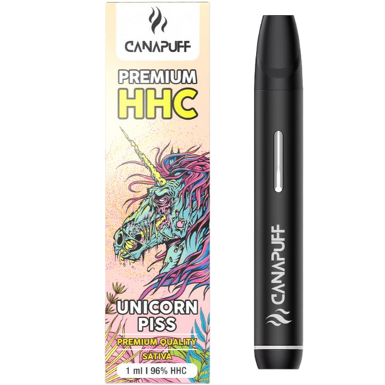HHC Vape Pen Unicorn Piss 96% HHC 1ml Canapuff 